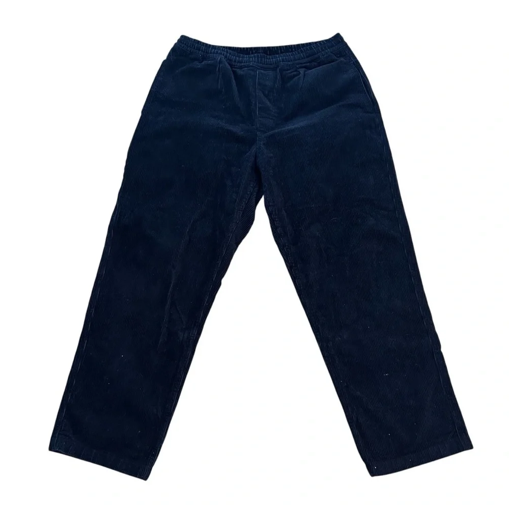 HUF Corduroy Leisure Pull-on Pants Men’s Size L 33x29 Black